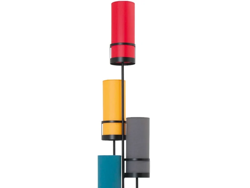 Lampadaire de salon moderne multicolor - Sixt