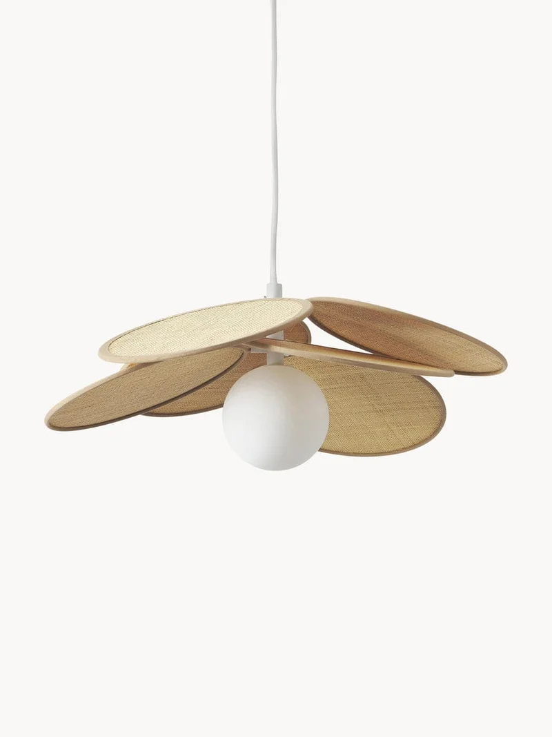 Lampe Suspension fibres naturelles
