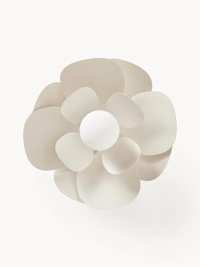 Plafonnier blanc pour cuisine minimaliste