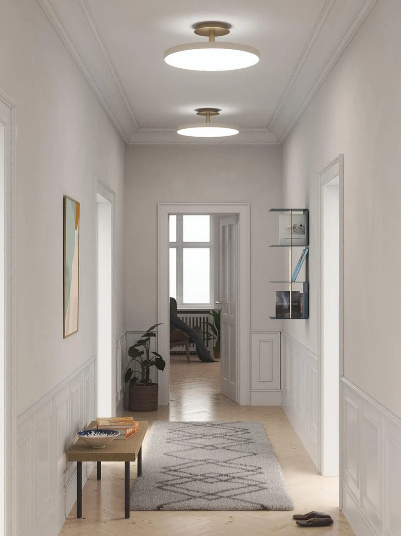 Luminaire plafonnier LED minimaliste