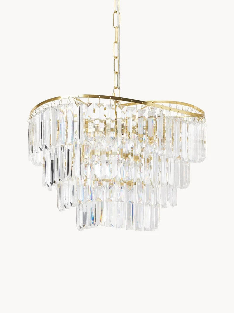 Petite suspension verre chic