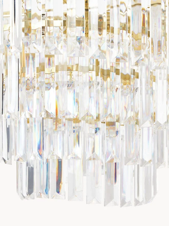 Petite suspension verre chic