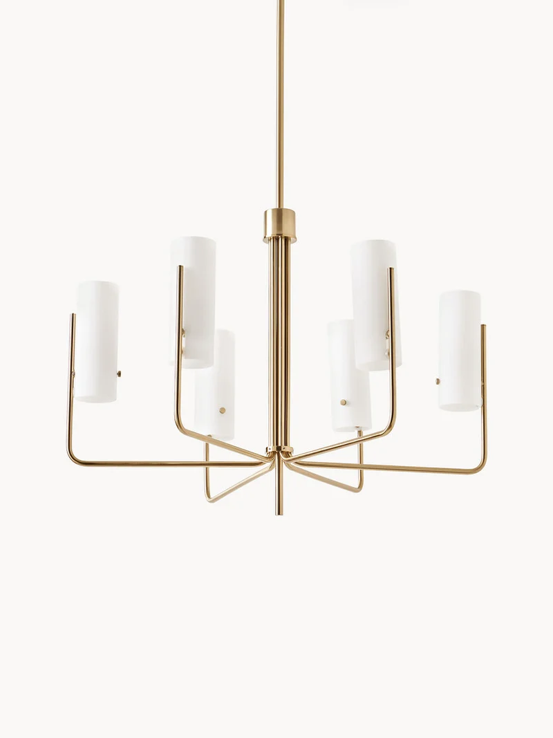 Lustre Blanc Chandelier pour Cuisine