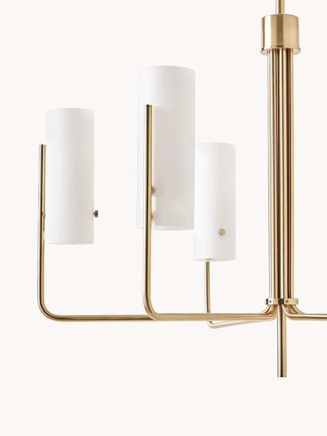 Lustre Blanc Chandelier pour Cuisine