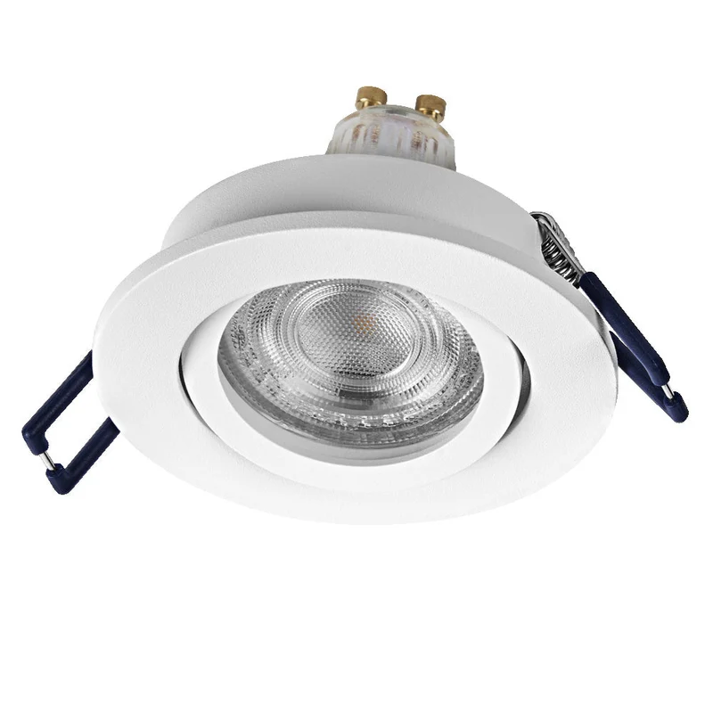 Set de spots encastrés LED OSRAM GU10 orientable Click 4,5W Blanc ⌀68 mm
