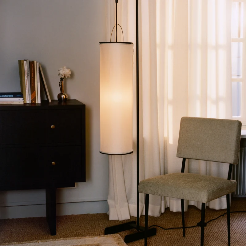 Gubi Silk Lantern Floor Lamp