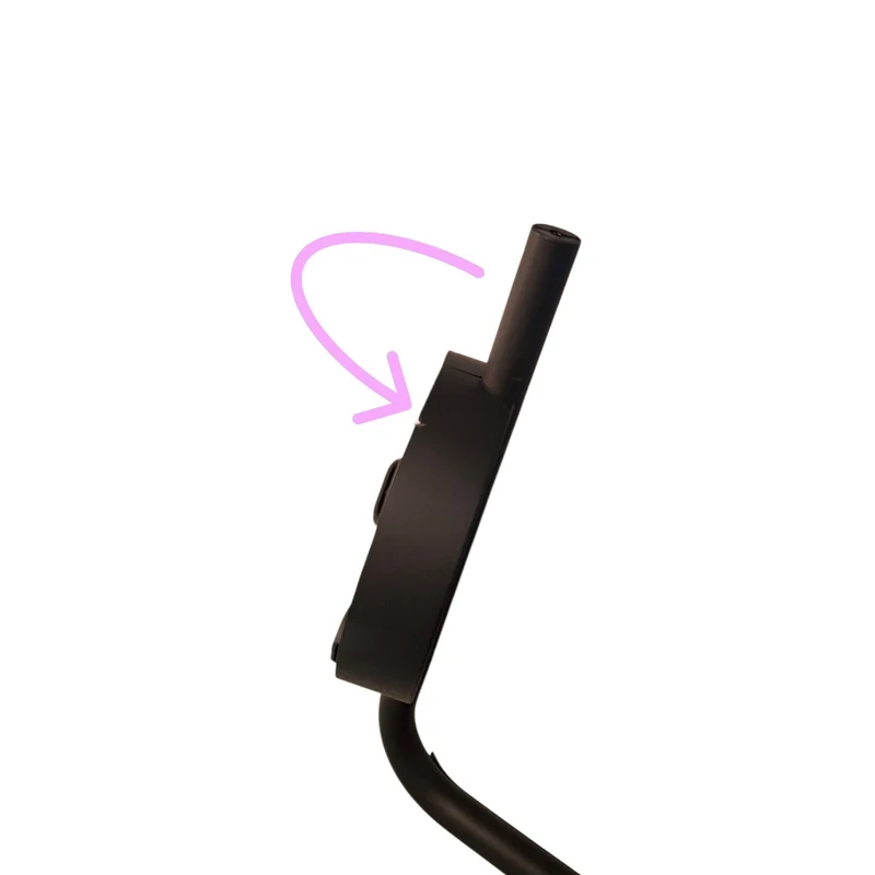 Artemide Ixa Arm Wall Lamp (Hardwired, Anthracite) - Second Chance