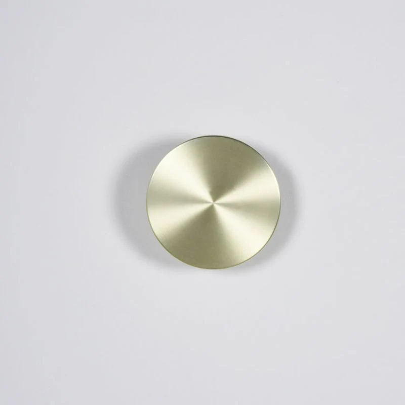 Eno Studio Zenith Wall Lamp (Ø : 12 cm x p : 5.2 cm, Gold) - Second Chance