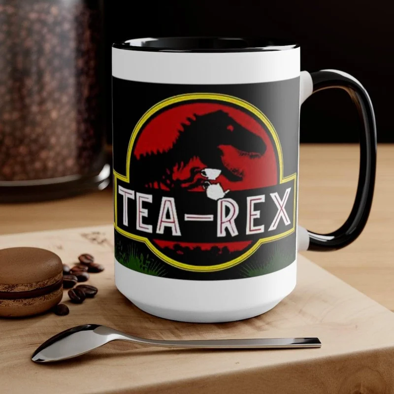 Tasses d'accent de thé Rex || T Rex tasses thé Rex Accent tasses, tasse de dinosaures, mr tasse de thé rex, ms tasse de thé rex, amant de Dino tasse de café cadeau amateur de thé