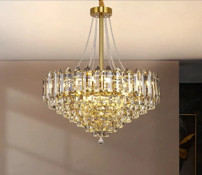 Lustre en Verre Style Luxe 1M