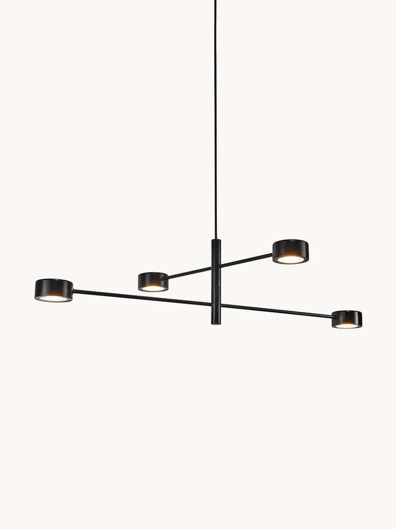 Lustre Acier Noir