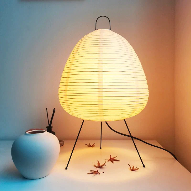 Lampe en Papier Japonaise