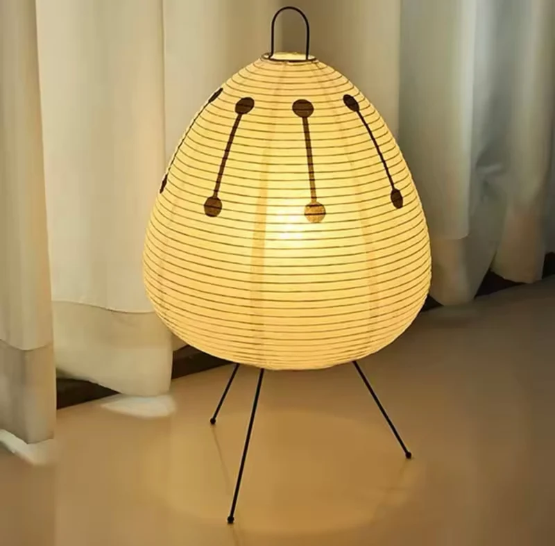 Lampe en Papier Japonaise