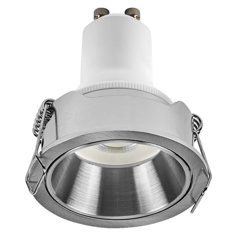 OSRAM Spot LED encastrable GU10 Dim 3W Nickel satiné ⌀52 mm