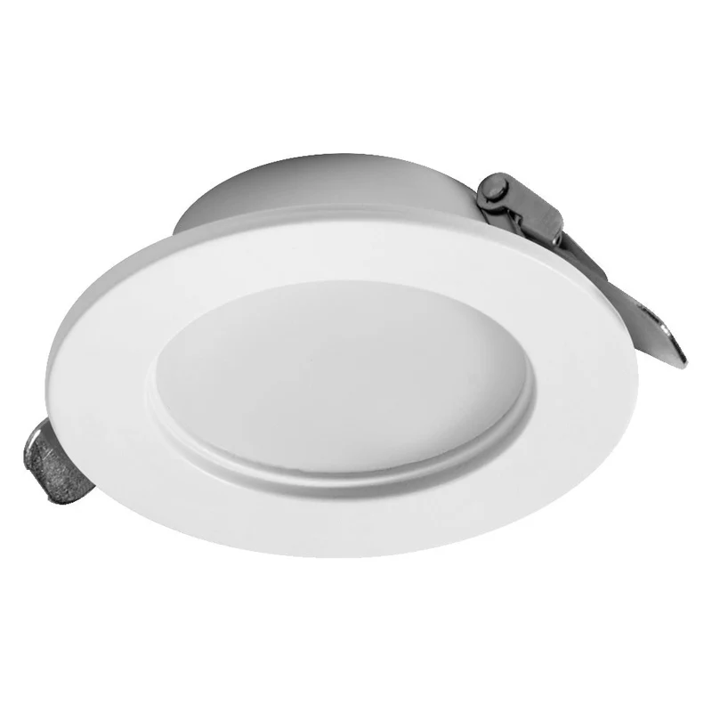 OSRAM Downlight LED encastrable salle de bain IP44 Slim 97 mm 4,5W Métal Blanc ⌀75 mm