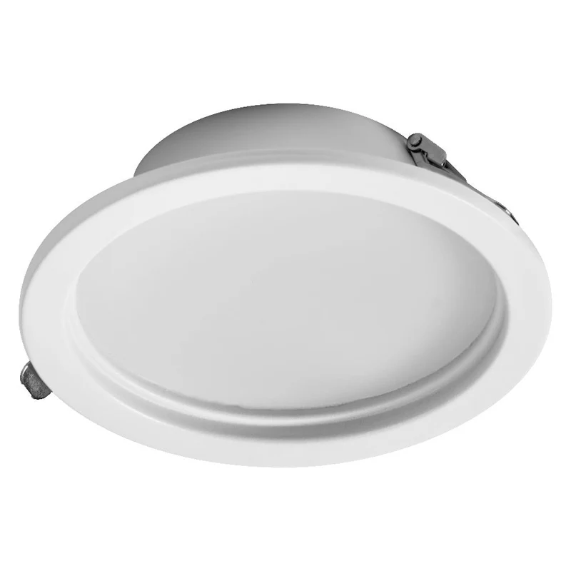 OSRAM Downlight LED encastrable salle de bain IP44 Slim 160 mm 18W Métal Blanc ⌀135 mm