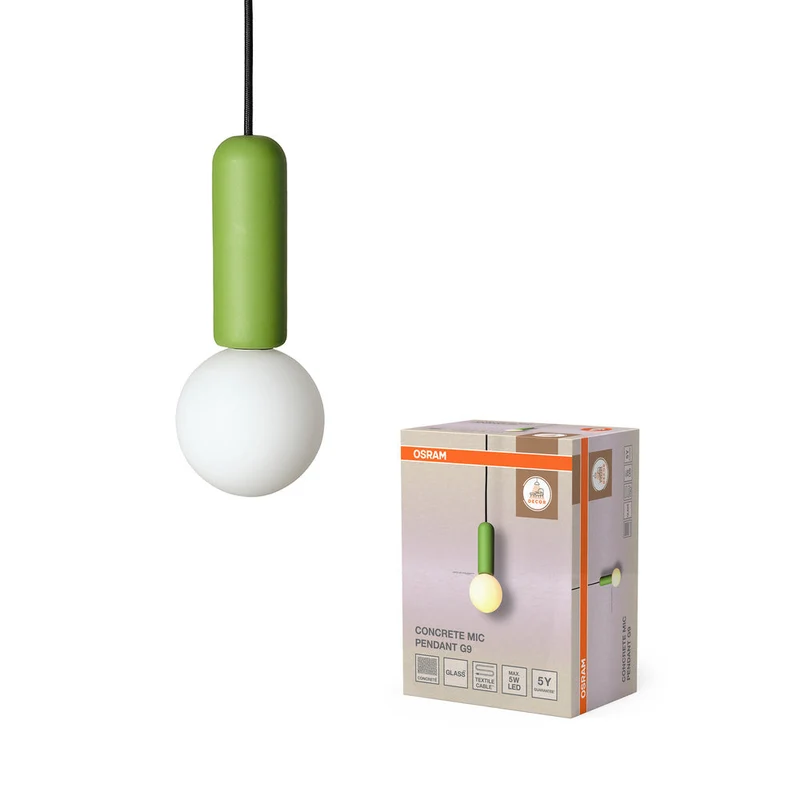 OSRAM DECOR Concrete Mic suspension 1xG9 Vert