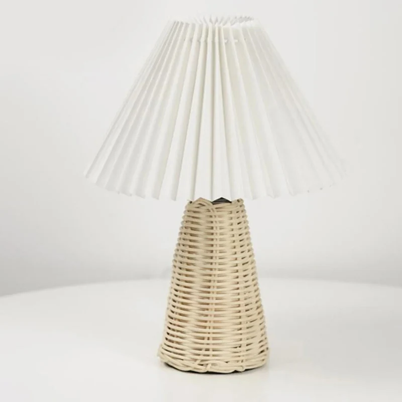 Lampe de Chevet Rotin