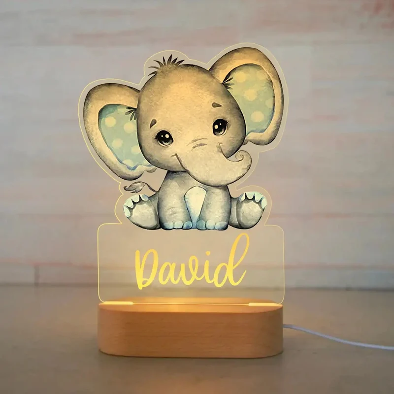 Veilleuse Bébé Personnalisé