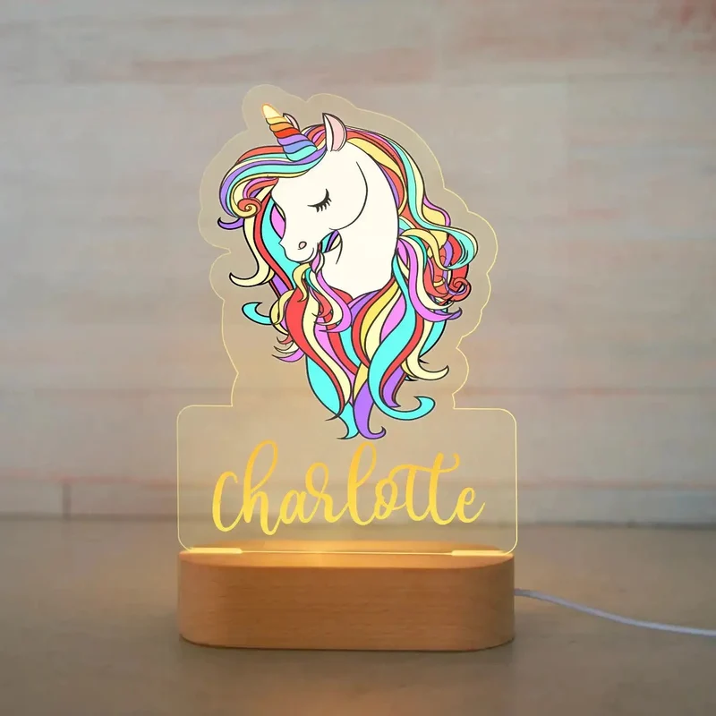 Veilleuse Bébé Personnalisé