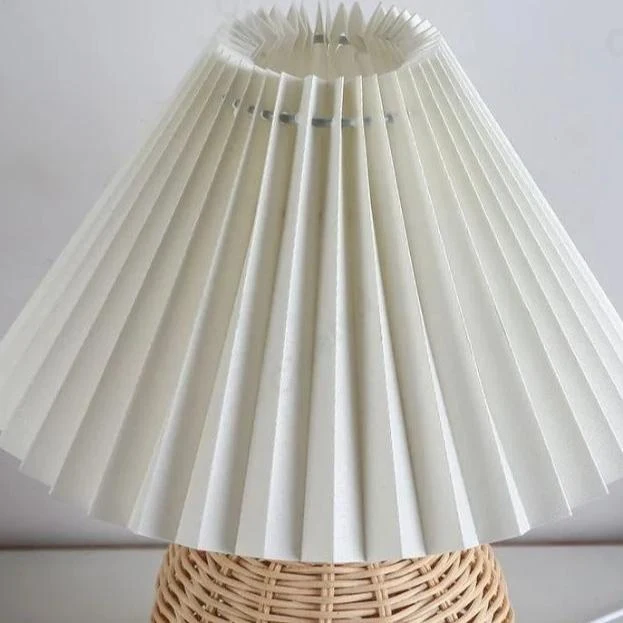 Lampe de Chevet en Osier