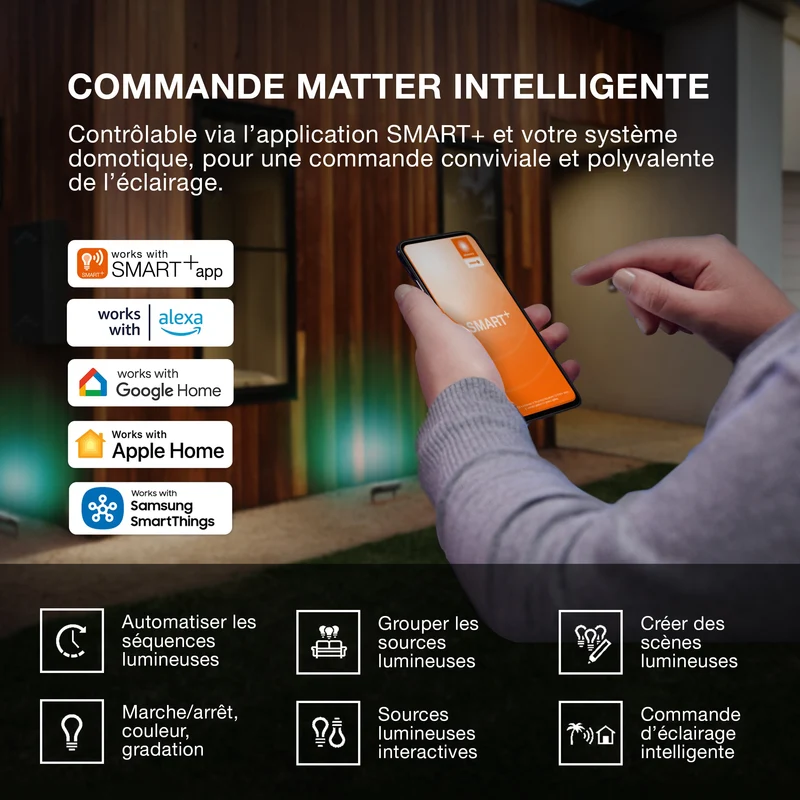 OSRAM SMART+ MATTER Floodlight 50W Multicolore