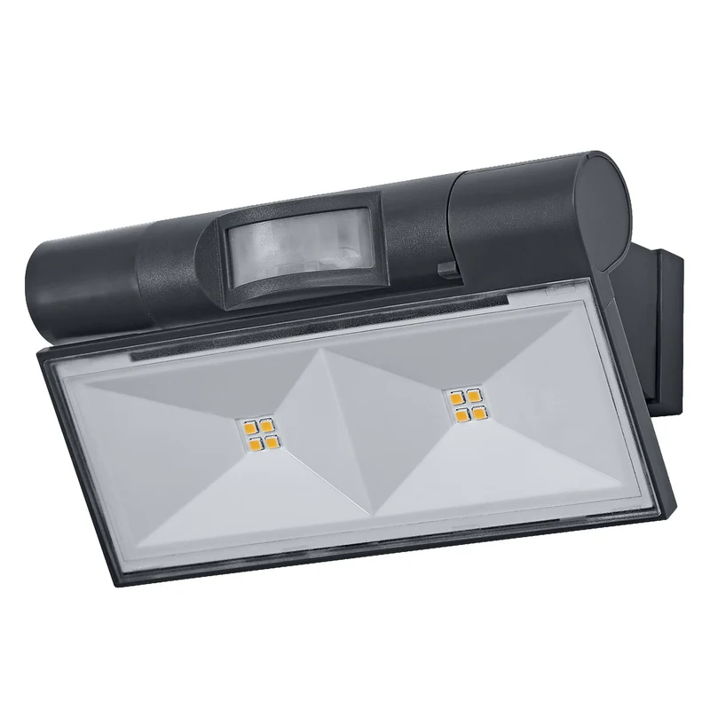 ENDURA® Style USB Capteur double réglable haut-bas IP44 Gris foncé