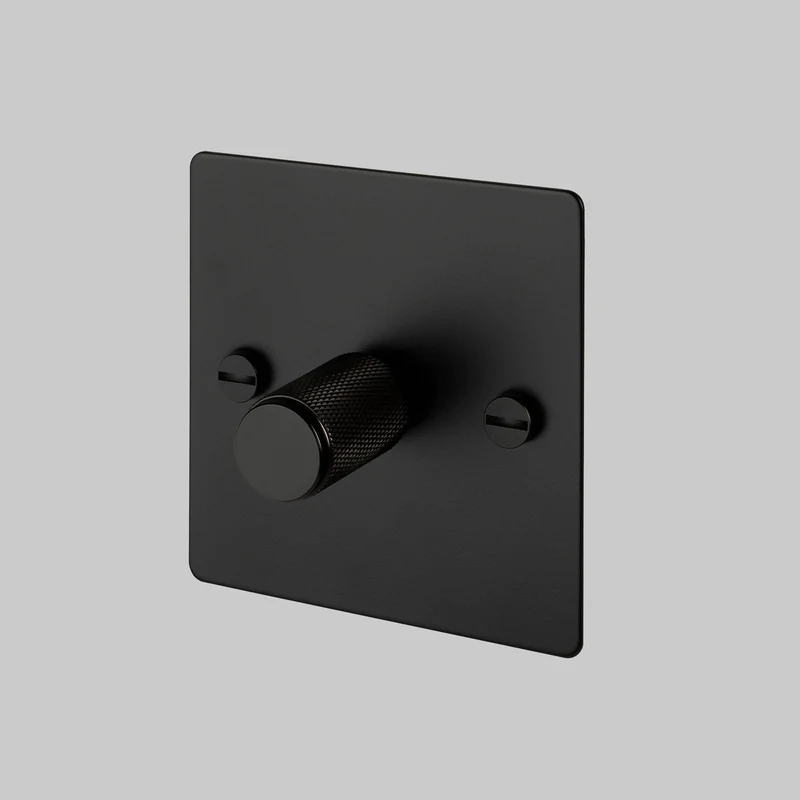 Buster + Punch Dimmer Switch Cross 1G-4G 120W
