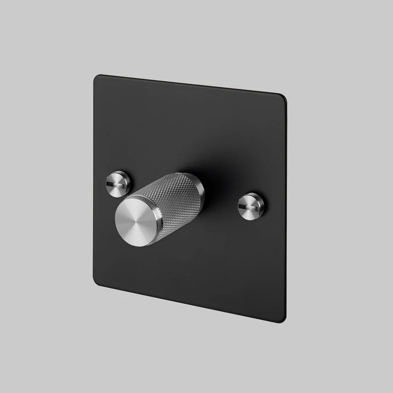 Buster + Punch Dimmer Switch Cross 1G-4G 120W