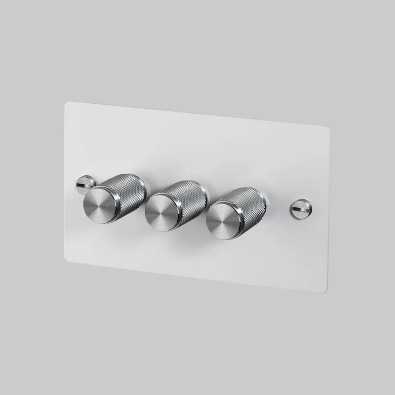 Buster + Punch Dimmer Switch Cross 1G-4G 120W