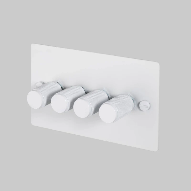 Buster + Punch Dimmer Switch Cross 1G-4G 120W