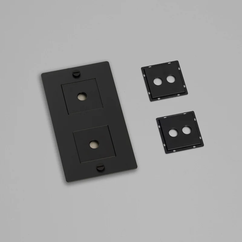 Buster + Punch Wall Plate Vertical with Infills