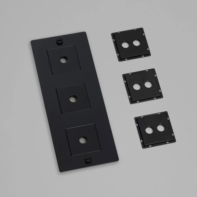 Buster + Punch Wall Plate Vertical with Infills