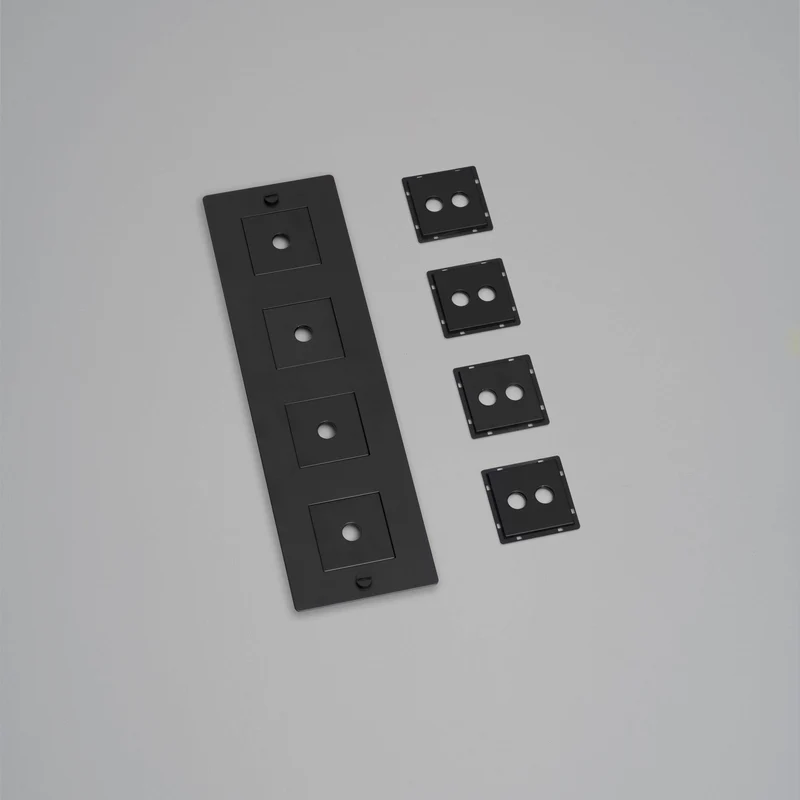 Buster + Punch Wall Plate Vertical with Infills