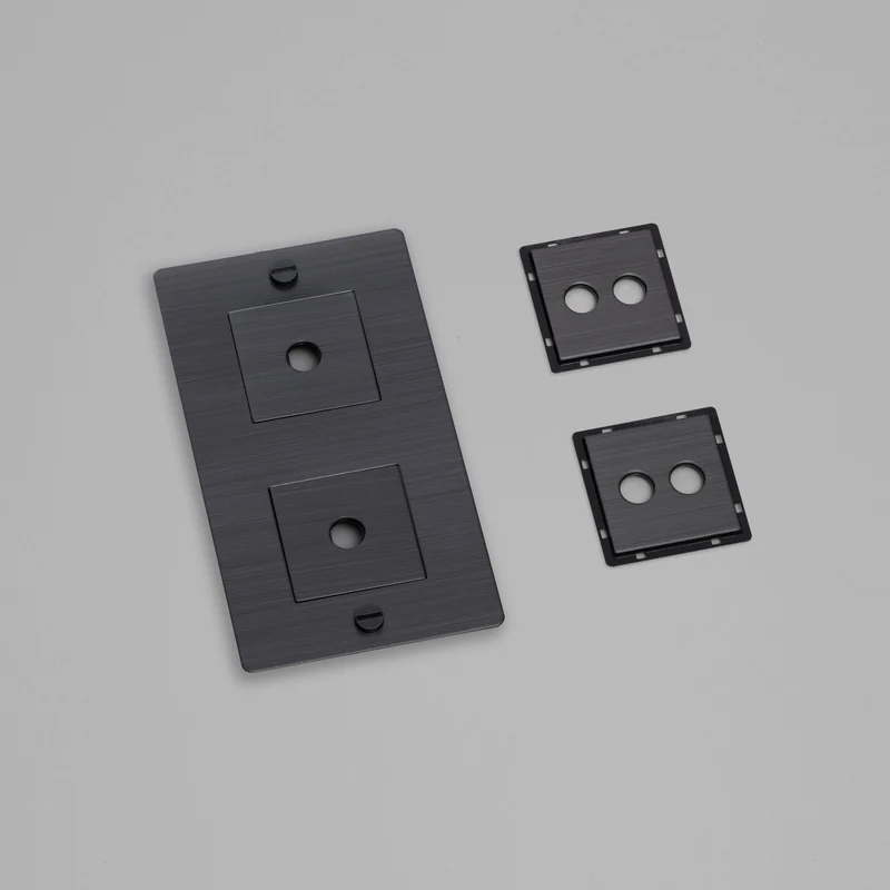 Buster + Punch Wall Plate Vertical with Infills