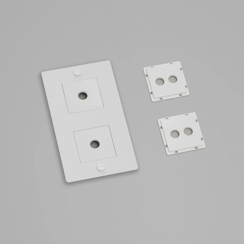 Buster + Punch Wall Plate Vertical with Infills