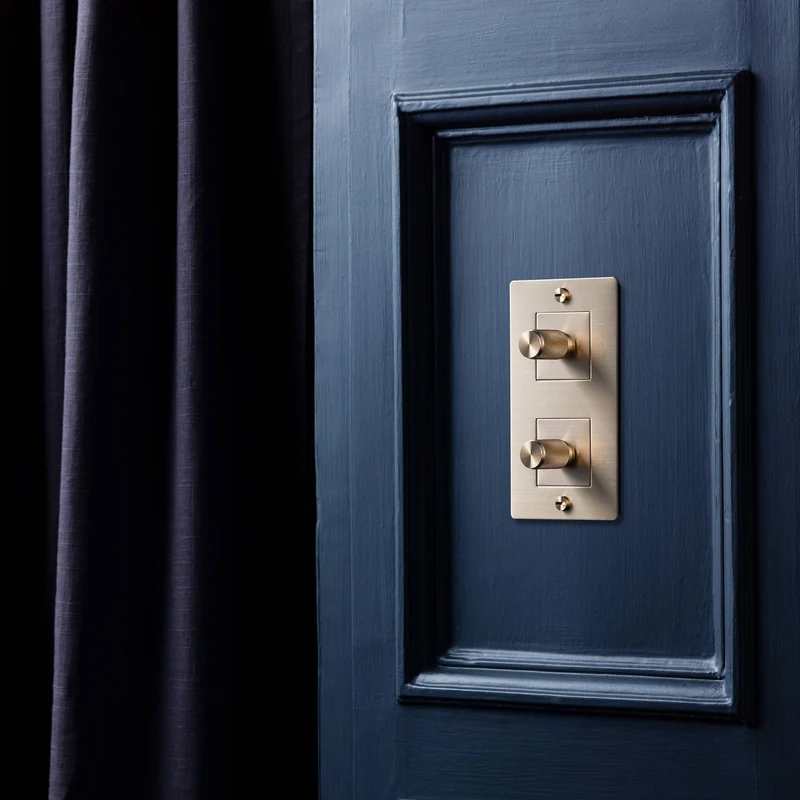 Buster + Punch Wall Plate Vertical with Infills