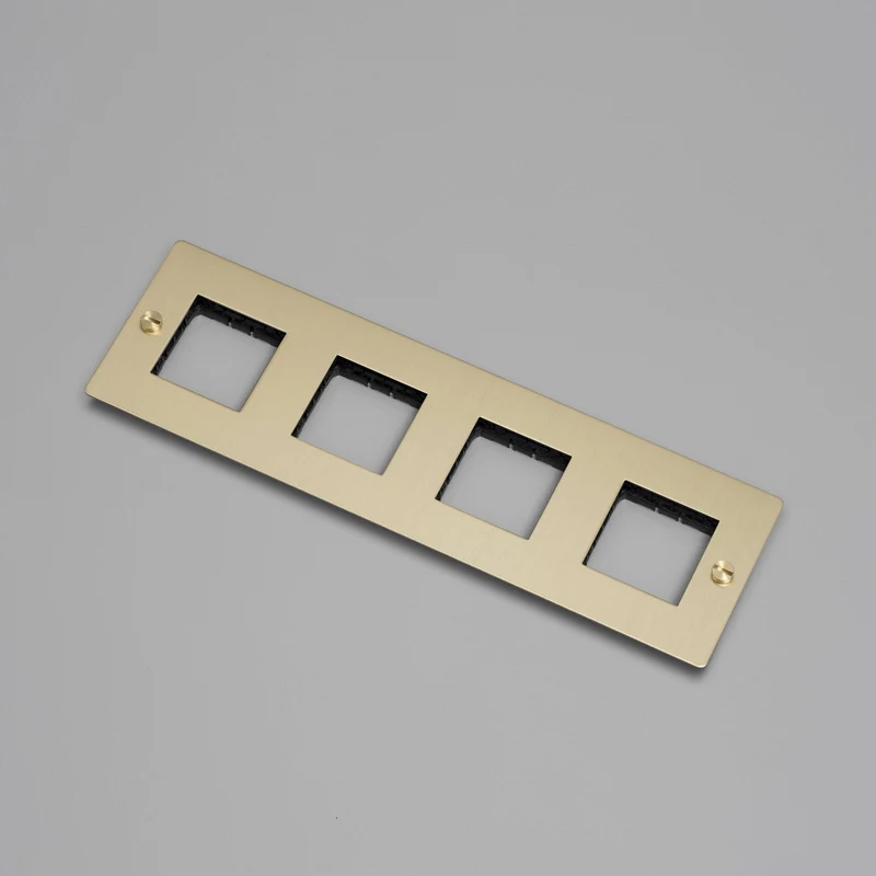 Buster + Punch Wall Plate Horizontal without Infills