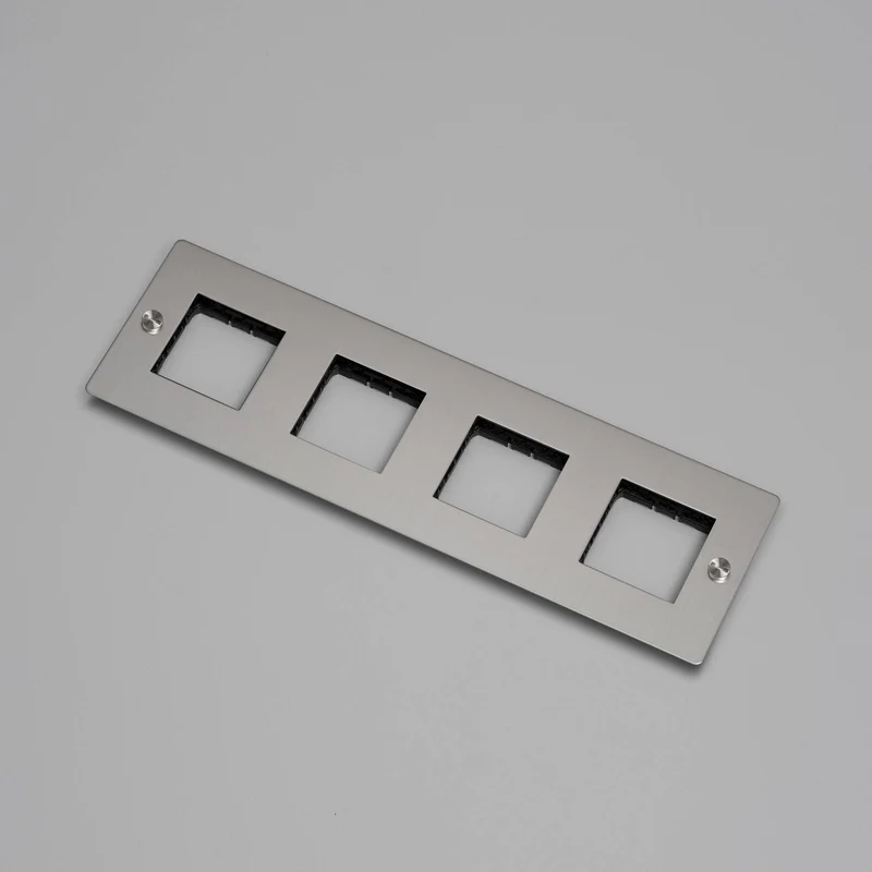 Buster + Punch Wall Plate Horizontal without Infills