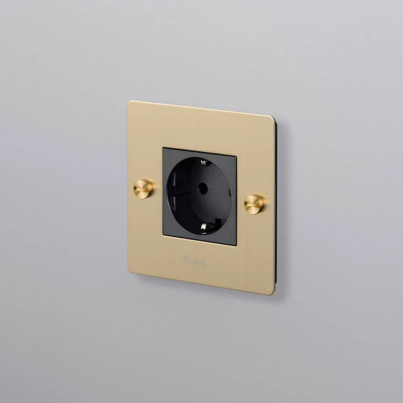Buster + Punch Schuko Socket Cross