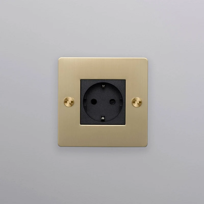 Buster + Punch Schuko Socket Cross