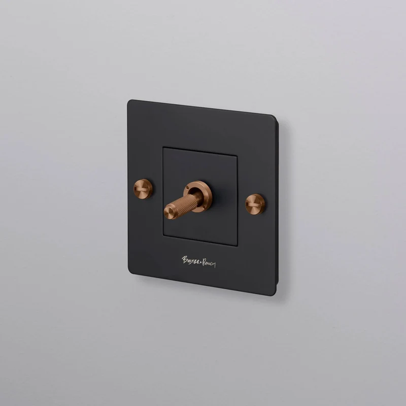Buster + Punch Toggle Switch 1G Cross