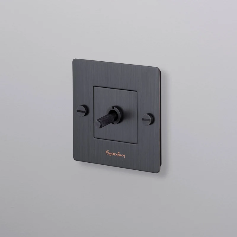 Buster + Punch Toggle Switch 1G Cross