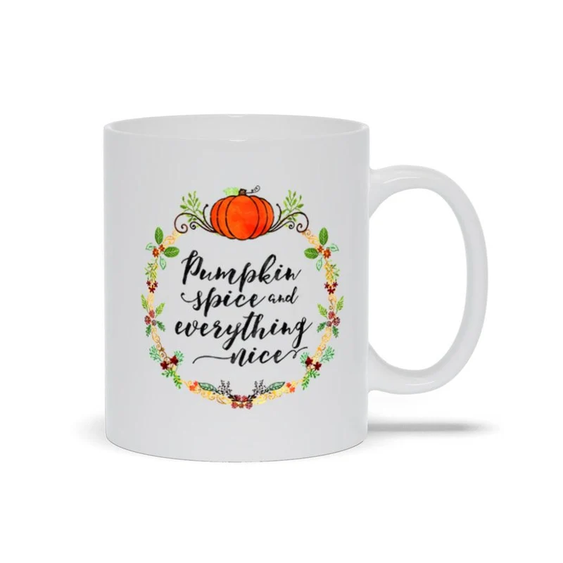 Épices de citrouille et tout ce qui est agréable, tasse de remerciement, tasse de dinde, cadeau de remerciement, dîner de Thanksgiving,