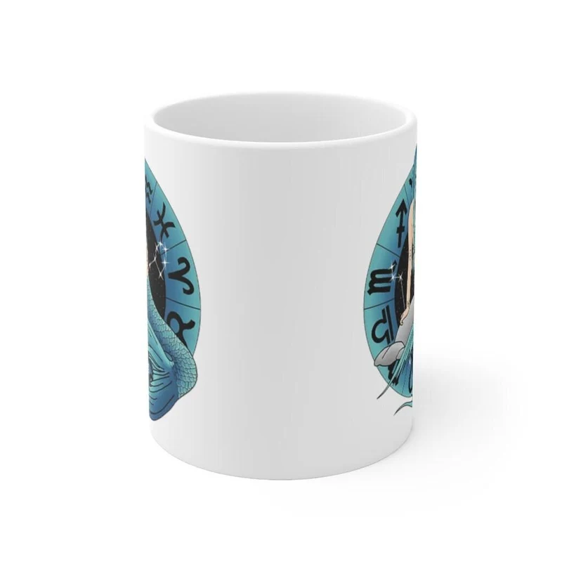 Tasse de zodiaque de poissons, tasse de poissons, 19 février au 20 mars né cadeau de zodiaque, signe de zodiaque, cadeau d'horoscope, cadeau d'astrologie, tasse || Naissance Poissons