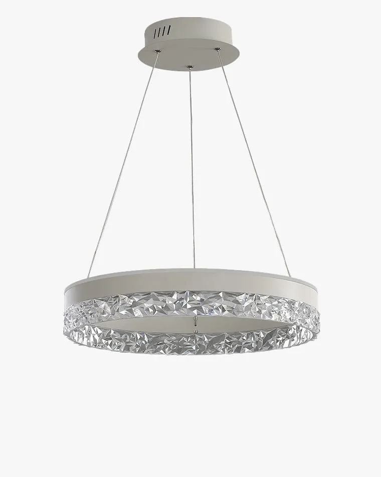 Lustre Design LED en Verre