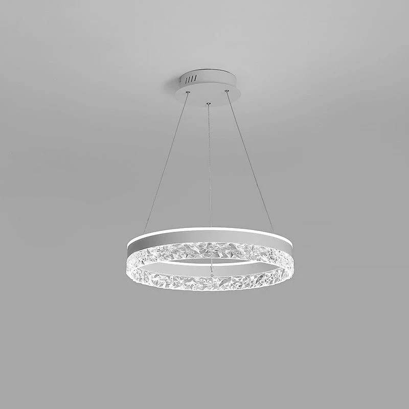 Lustre Design LED en Verre