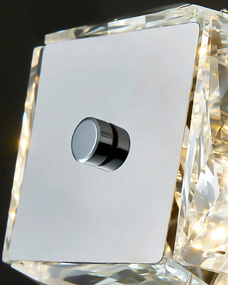 Long Lustre Suspension LED en Verre Haut de Gamme