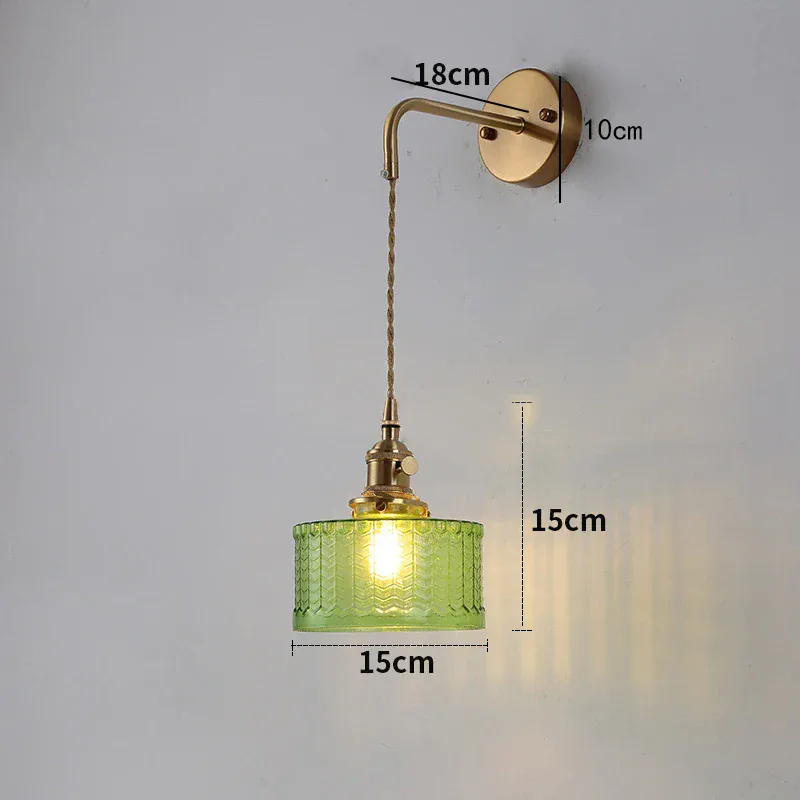 Lustre en écailles rouge en verre au style rétro