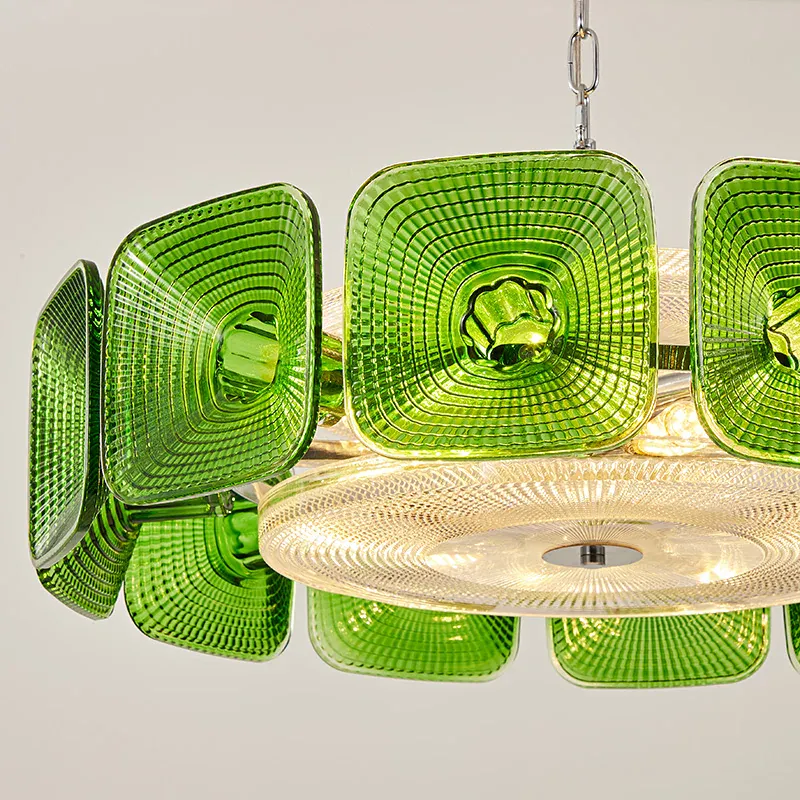 Lustre pour cuisine en verre